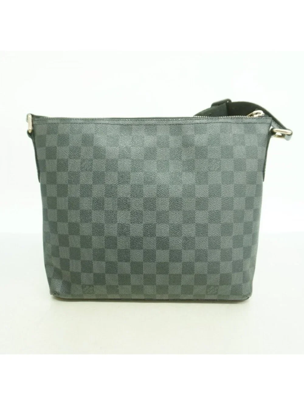 Louis Vuitton Shoulder Bag Damier Graphite PM Black Gray